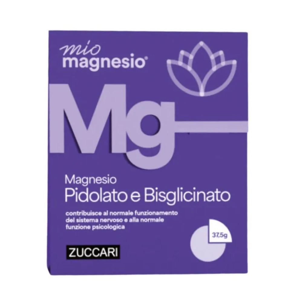 MioMagnesio Magnesio Pidolato e Bisglicinato Integratore per il Benessere Mentale 37,5 g