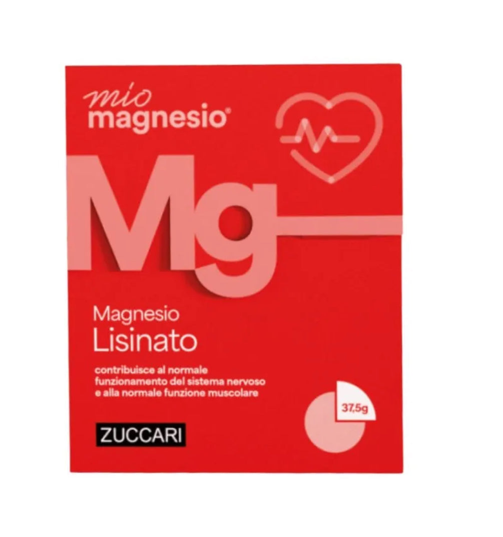 MioMagnesio Magnesio Lisinato Integratore per il Benessere Cardiovascolare 37,5 g