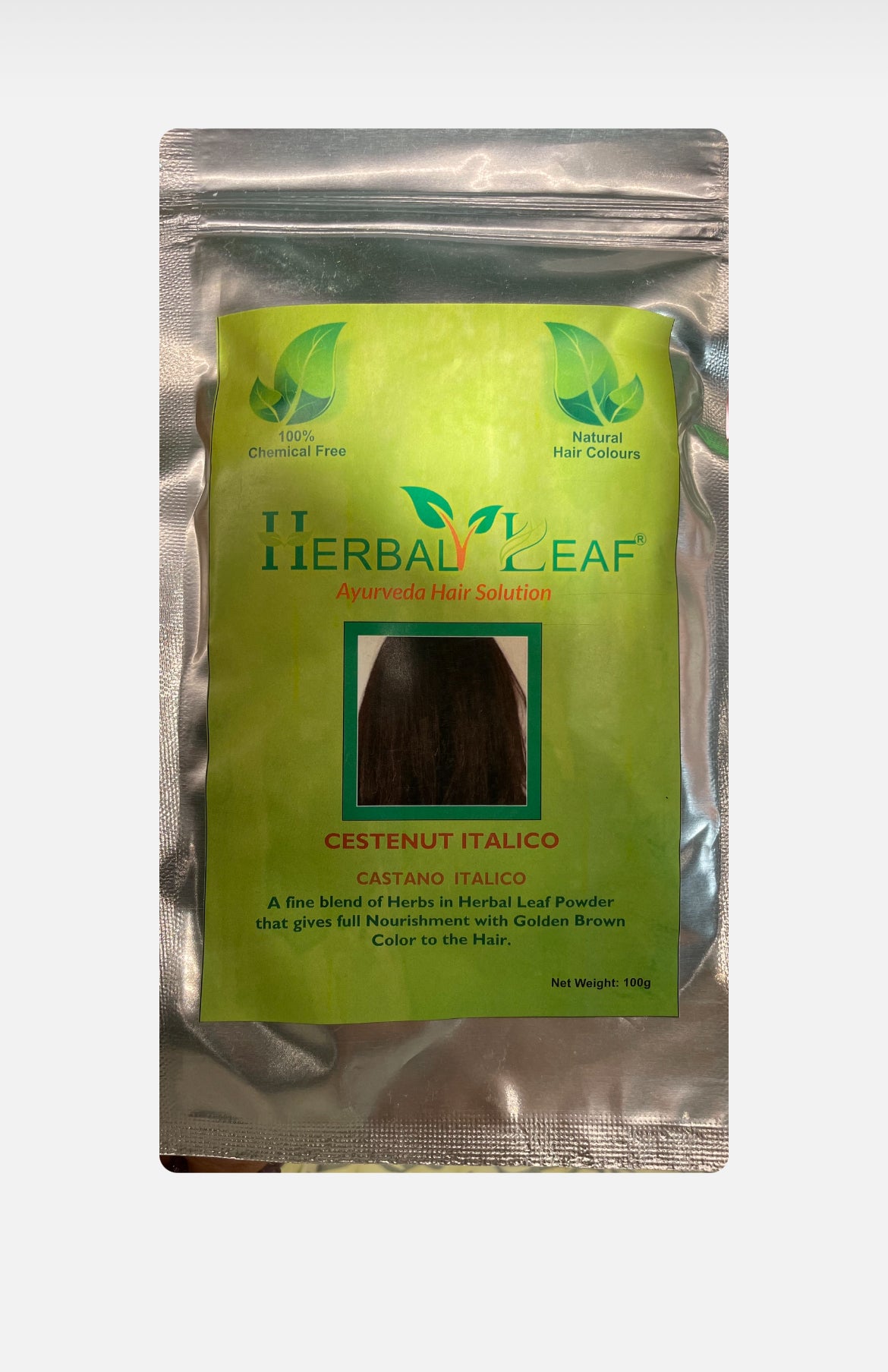 Herbal Leaf - Ayurveda Hair Solution CASTANO ITALICO 100gr