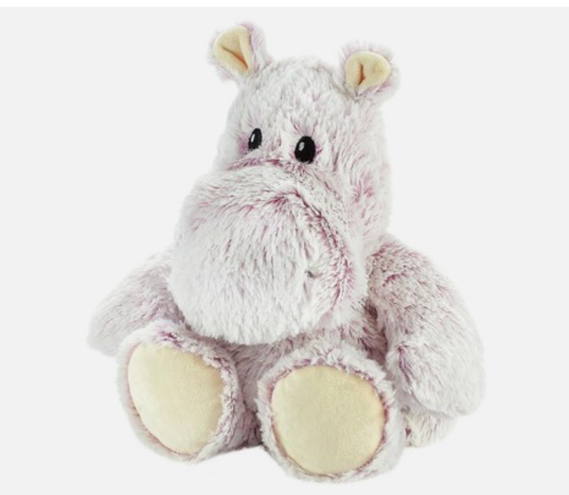 Warmies Peluche Ippopotamo Marshmallow