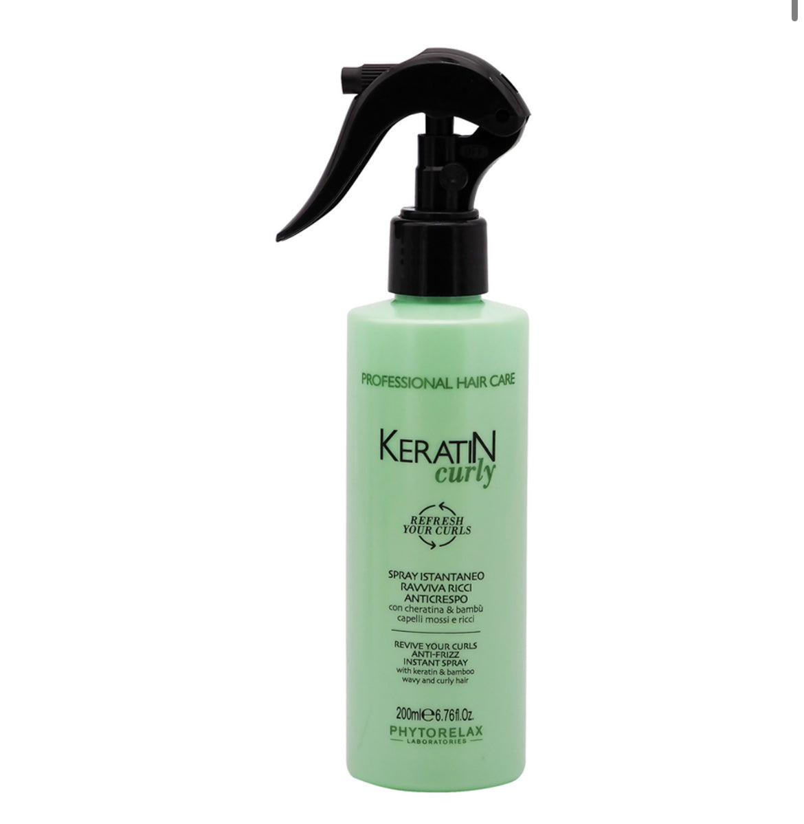 PHYTORELAX KERATIN CURLY SPRAY RAVVIVA RICCI ANTICRESPO 200 ML